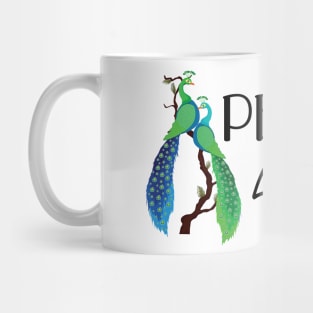 Peafowl Enthusiast Mug